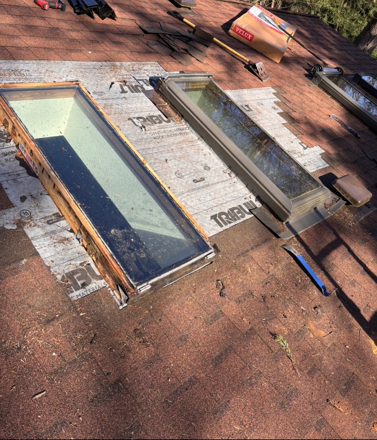 Finished roof detail